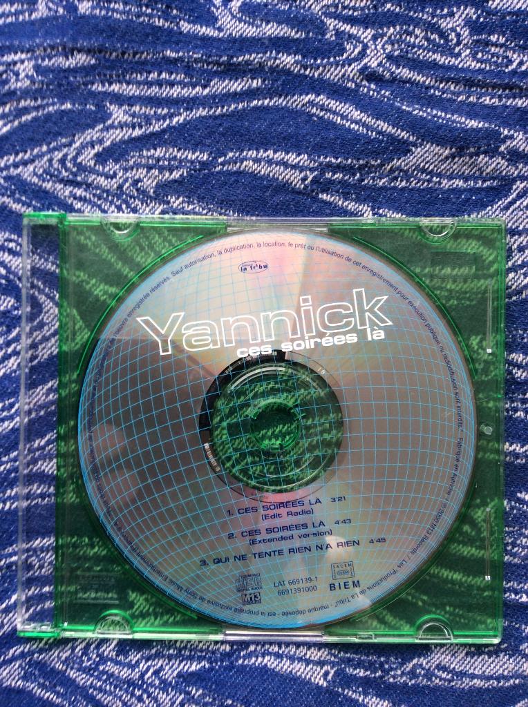 YANNICK. (DIE AVONDEN)., Cd's en Dvd's, Cd Singles, Verzenden, Zo goed als nieuw