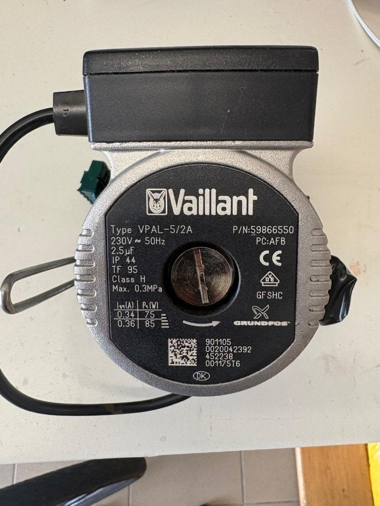 Pomp Vaillant VCW ecoplus, Moins de 3 ans, Enlèvement, Gaz naturel, Boiler