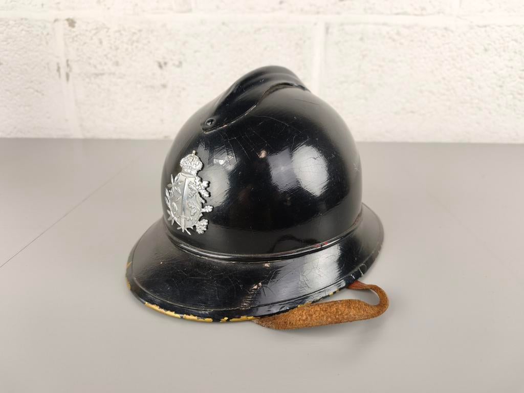 Belgische Adrian politie helm, Verzamelen, Ophalen of Verzenden, ., ., .
