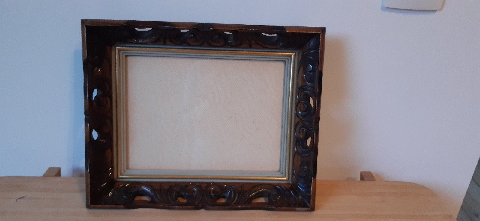 Oude houten kader, Huis en Inrichting, Woonaccessoires | Lijsten, Ophalen of Verzenden