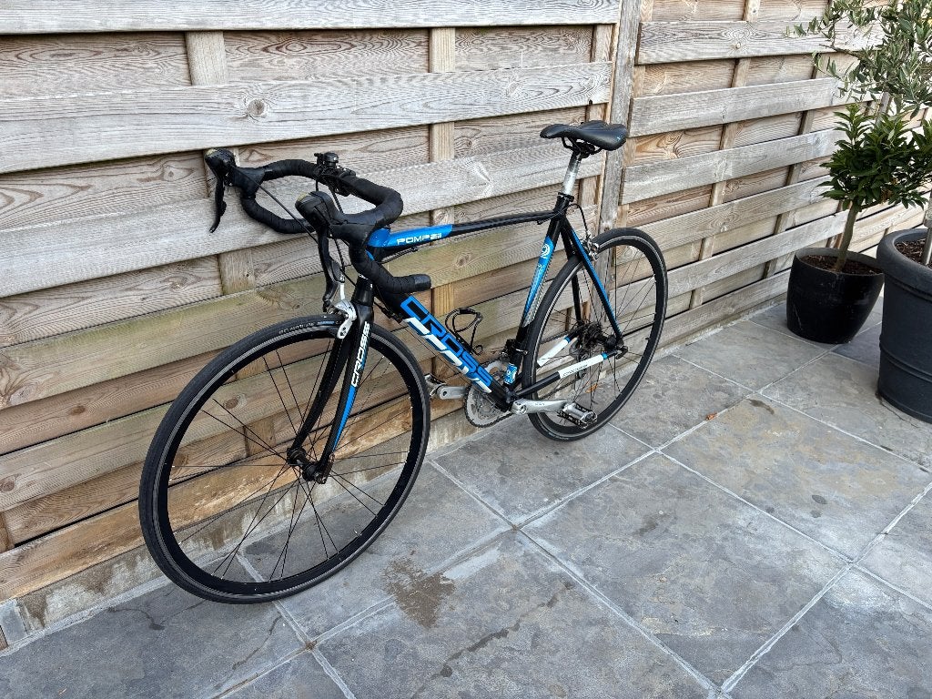 koers race fiets kader 56, perfects staat koopje, Fietsen en Brommers, Ophalen, 28 inch, Zo goed als nieuw, 15 tot 20 versnellingen
