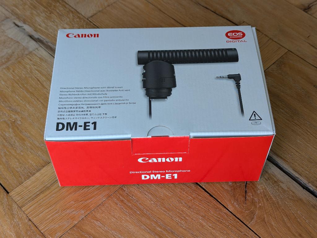 Canon DM-E1 shotgun mic, Enlèvement ou Envoi, Neuf, Canon
