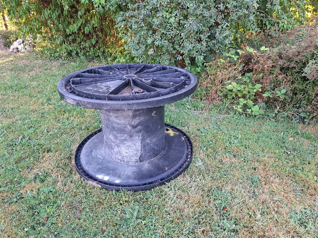 Tafeltrommel, Tuin en Terras, Ophalen, Gebruikt, Rond, Kunststof