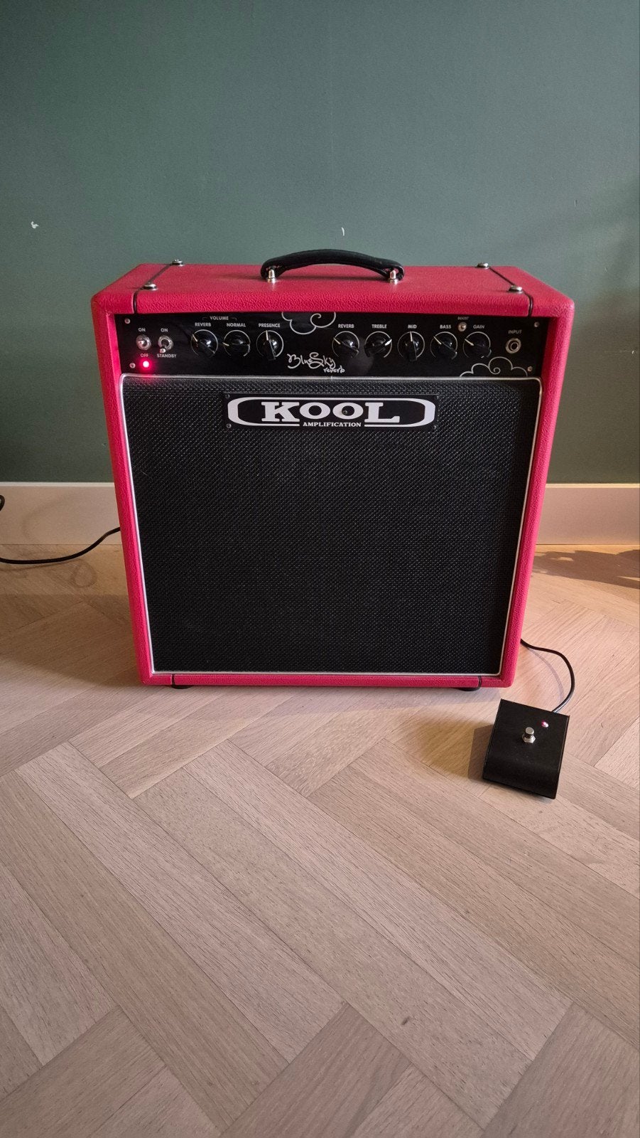 Kool Blue Sky Amp | Zo goed als nieuw, Muziek en Instrumenten, Ophalen, Zo goed als nieuw, Gitaar, 50 tot 100 watt