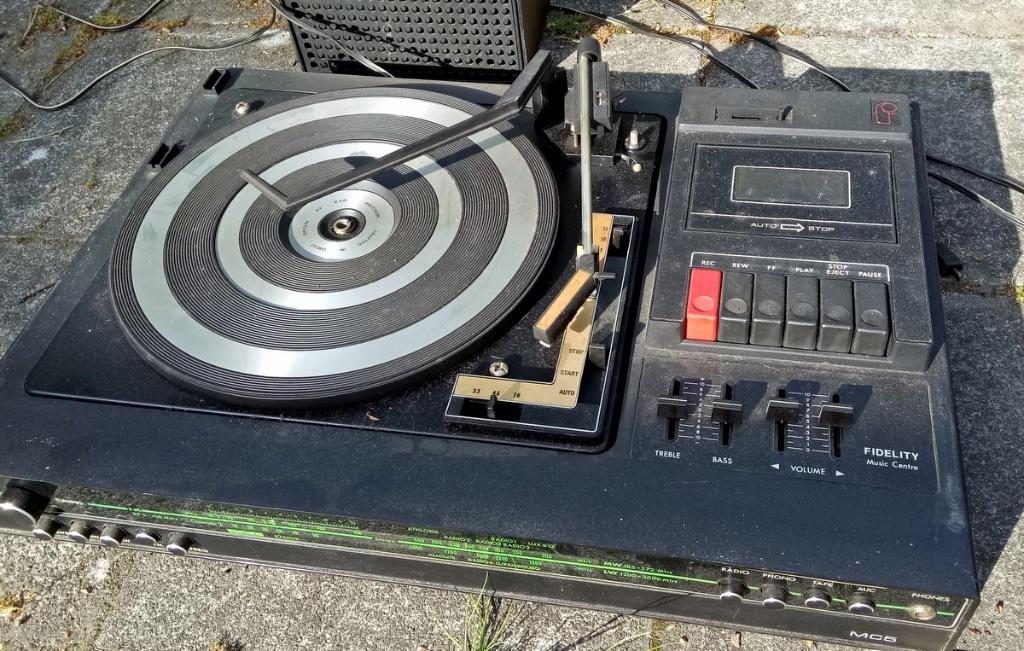 Authentieke vintage stereoketen, jaren ‘70, alles werkt!, Ophalen, Gebruikt, Tuner of Radio, Overige merken