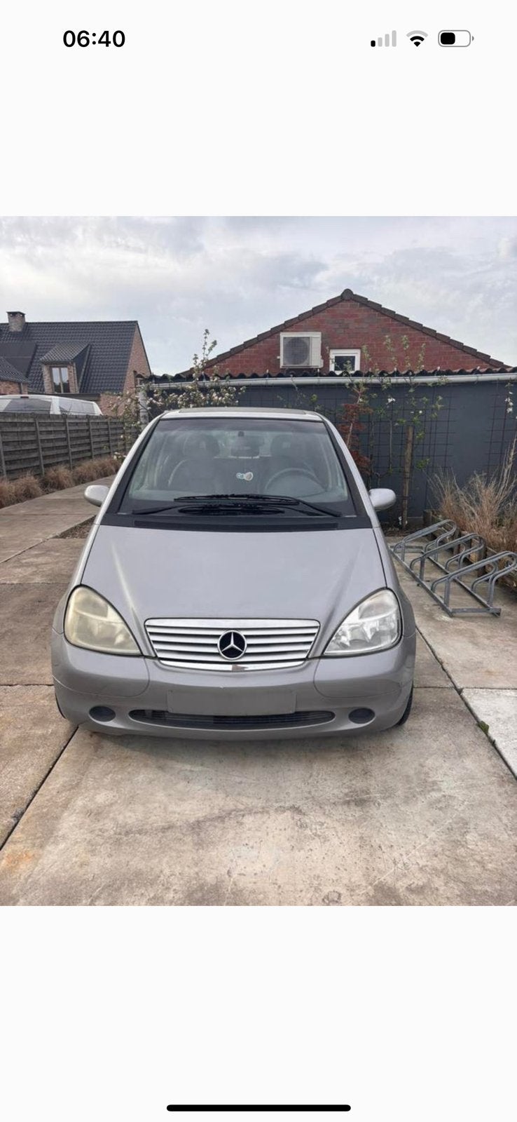 Mercedes A klasse, Ophalen