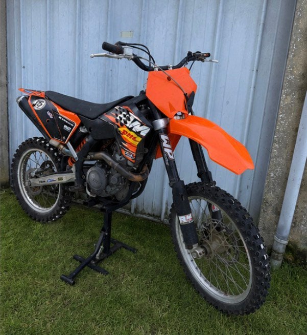 450sxf 2011, Ophalen