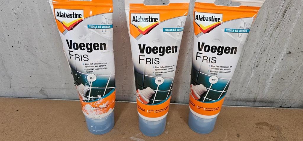 Albastine voegen fris, wit, Ophalen of Verzenden, Nieuw