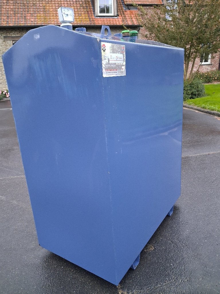 mazouttank dubbelwandig, Ophalen