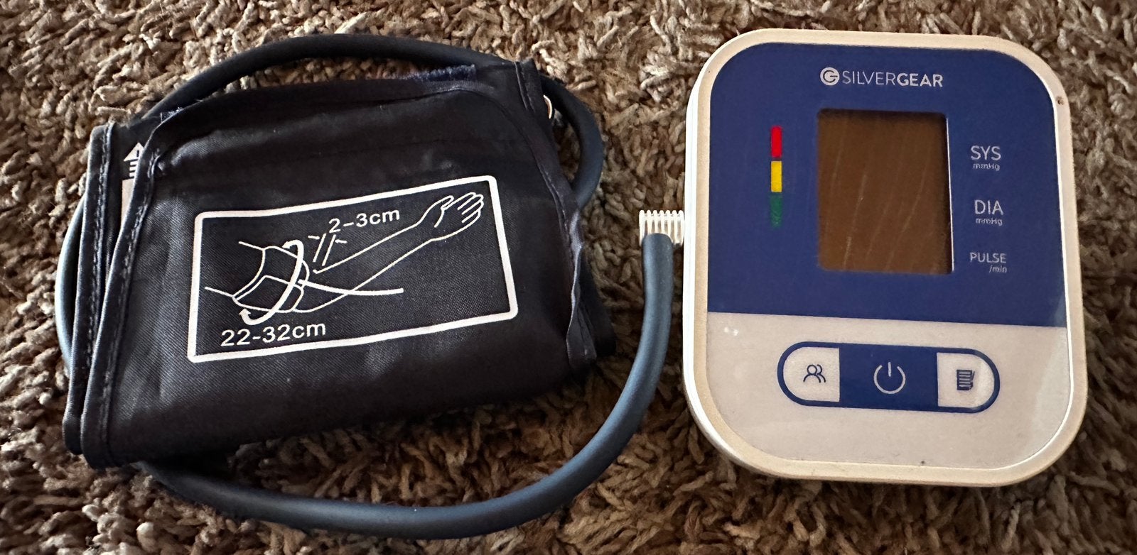 Bloeddrukmeter silvergear, Ophalen, Zo goed als nieuw