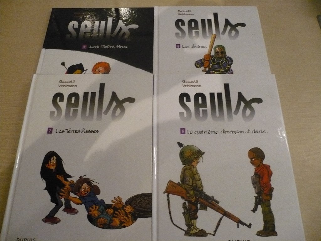 Lot de 4 bd Seuls en édition originale, Livres, BD, Plusieurs BD, Enlèvement ou Envoi, Utilisé