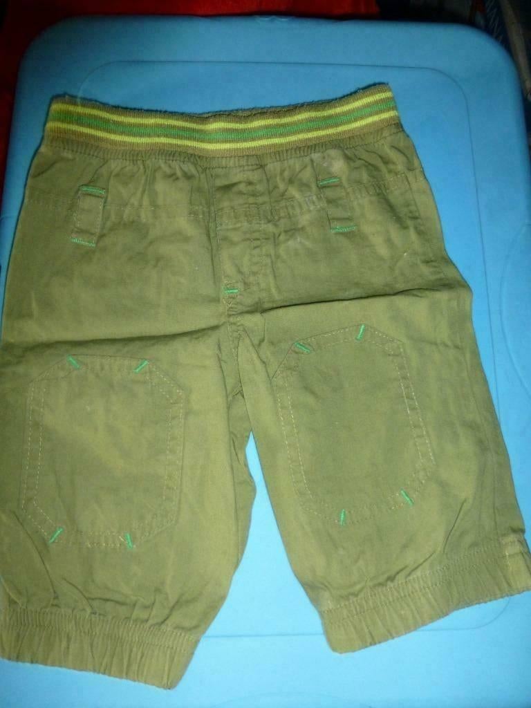 groene broek Hema maat 68, Kinderen en Baby's, Babykleding | Maat 68, Gebruikt, Broekje, Ophalen of Verzenden, Hema