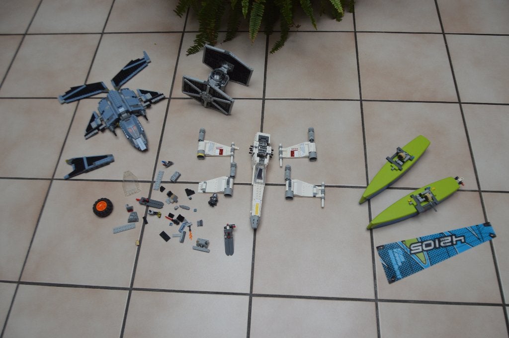LEGO set in bulk, Star Wars en andere zonder doos, Star Wars, Lego, Ophalen of Verzenden, Zo goed als nieuw