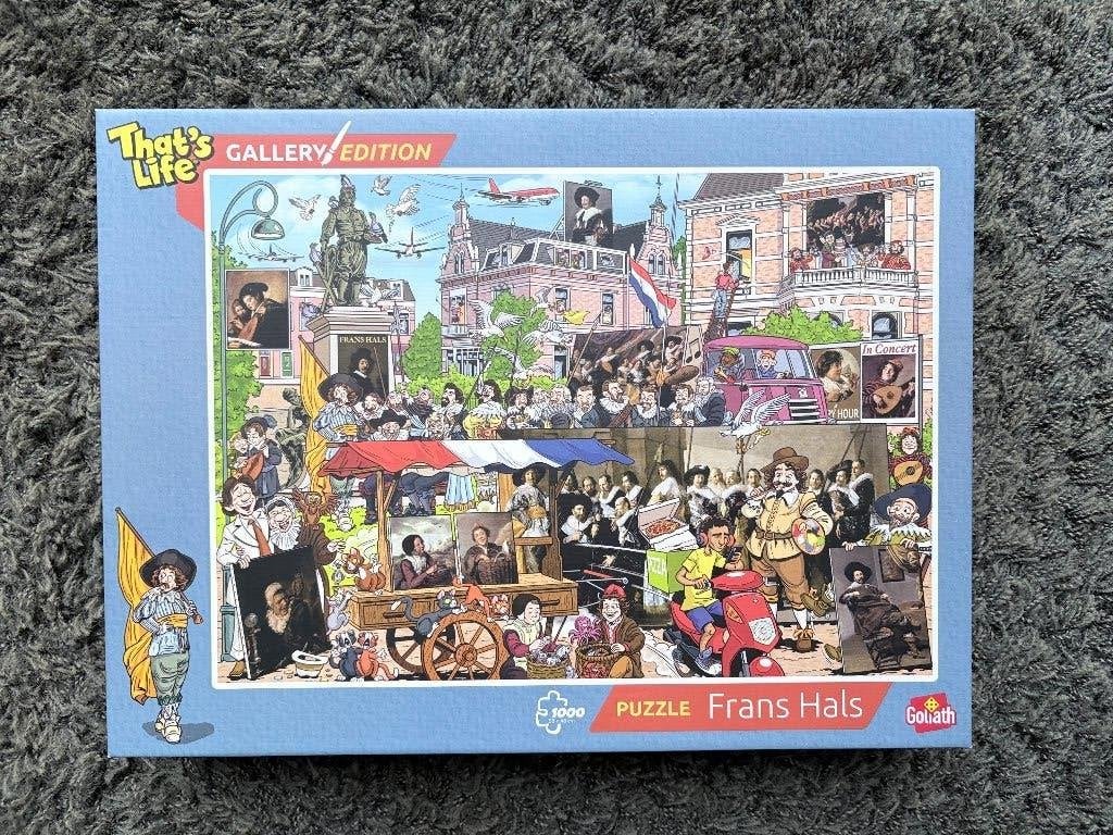 That’s life Gallery edition Frans Hals 1000 stuk, Hobby en Vrije tijd, Ophalen, 500 t/m 1500 stukjes, Zo goed als nieuw, Legpuzzel