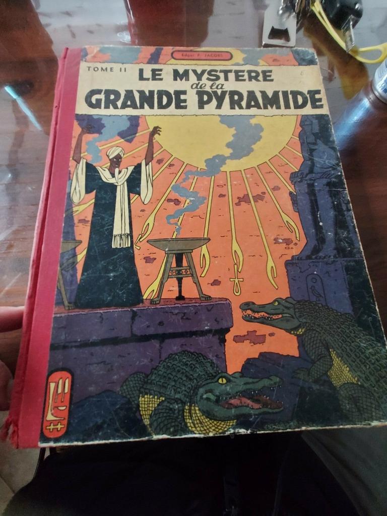 Vend BD hergé  les mystères de la grande pyramide  1955, Enlèvement
