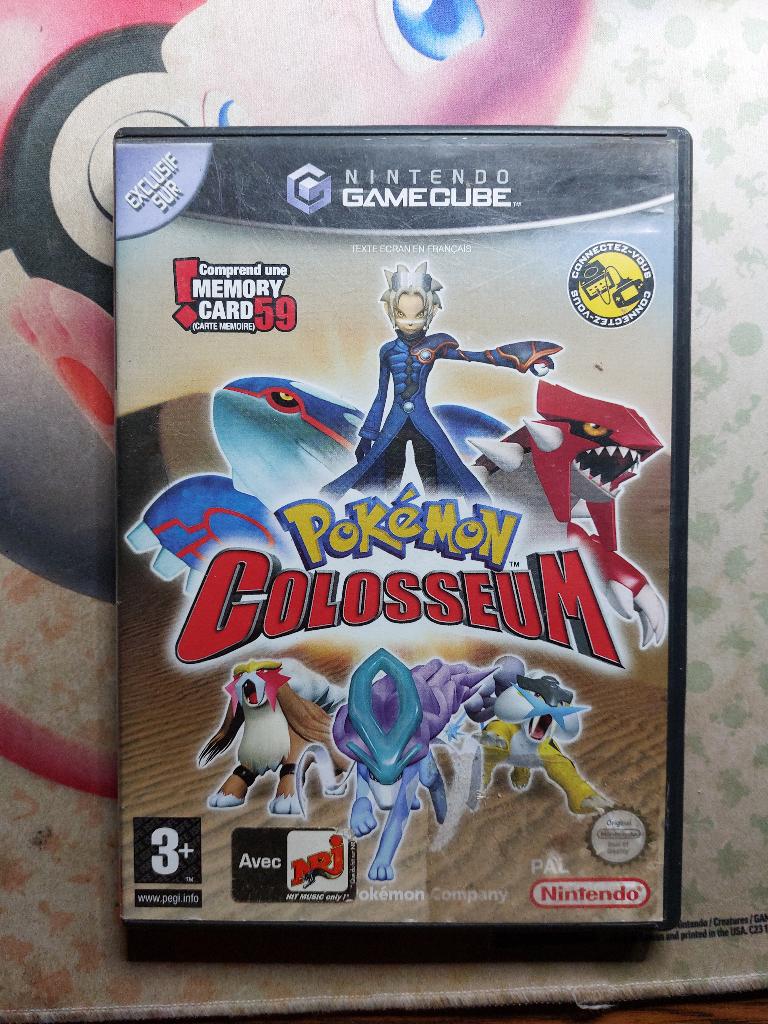 Pokémon colosseum, Consoles de jeu & Jeux vidéo, Jeux | Nintendo GameCube, 1 joueur, À partir de 18 ans, Aventure et Action, Enlèvement