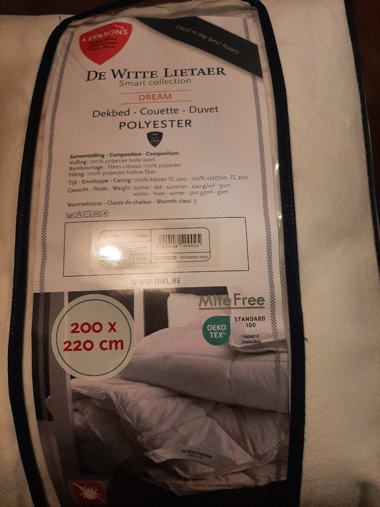 Édredon De Witte Litaer Dream, Maison & Meubles, Neuf, Enlèvement ou Envoi, De Witte Lietaer, Polyester