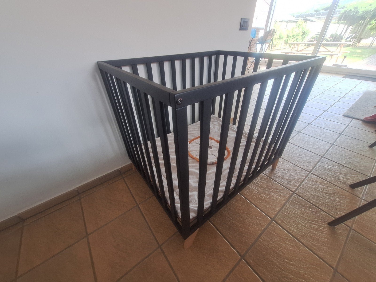 park baby, Kinderen en Baby's, Ophalen, Zo goed als nieuw, Rechthoekig