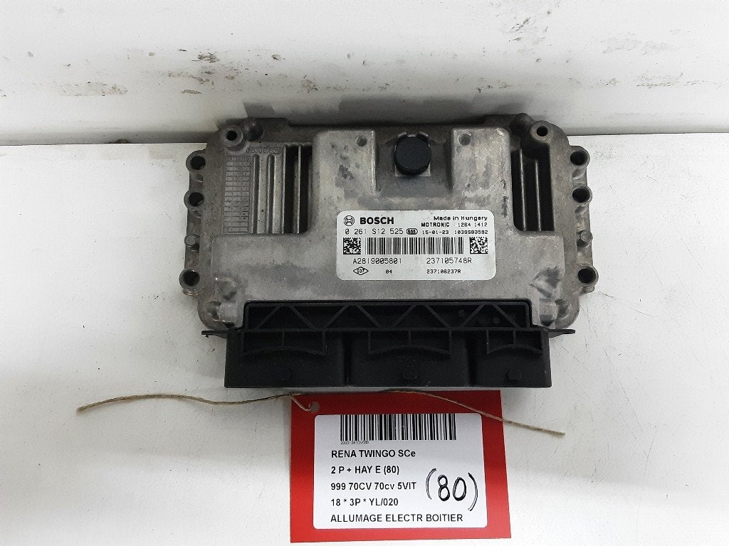 MODULE D ALLUMAGE Renault Twingo III (AH) (237105748R), Renault, Mevr. I. Hauben, Utilisé, Rue de l'Espoir 34 34
4030  GRIVEGNÉE, BE