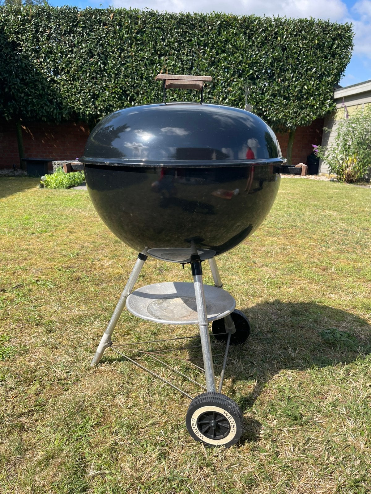 Weber 57cm one-touch houtskool barbecue, Tuin en Terras, Houtskoolbarbecues, Gebruikt, Ophalen