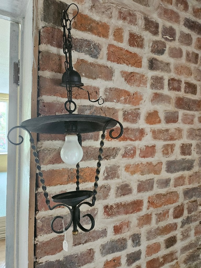 lampe _ suspension, Huis en Inrichting, Ophalen, Gebruikt, E27 (groot), Metaal