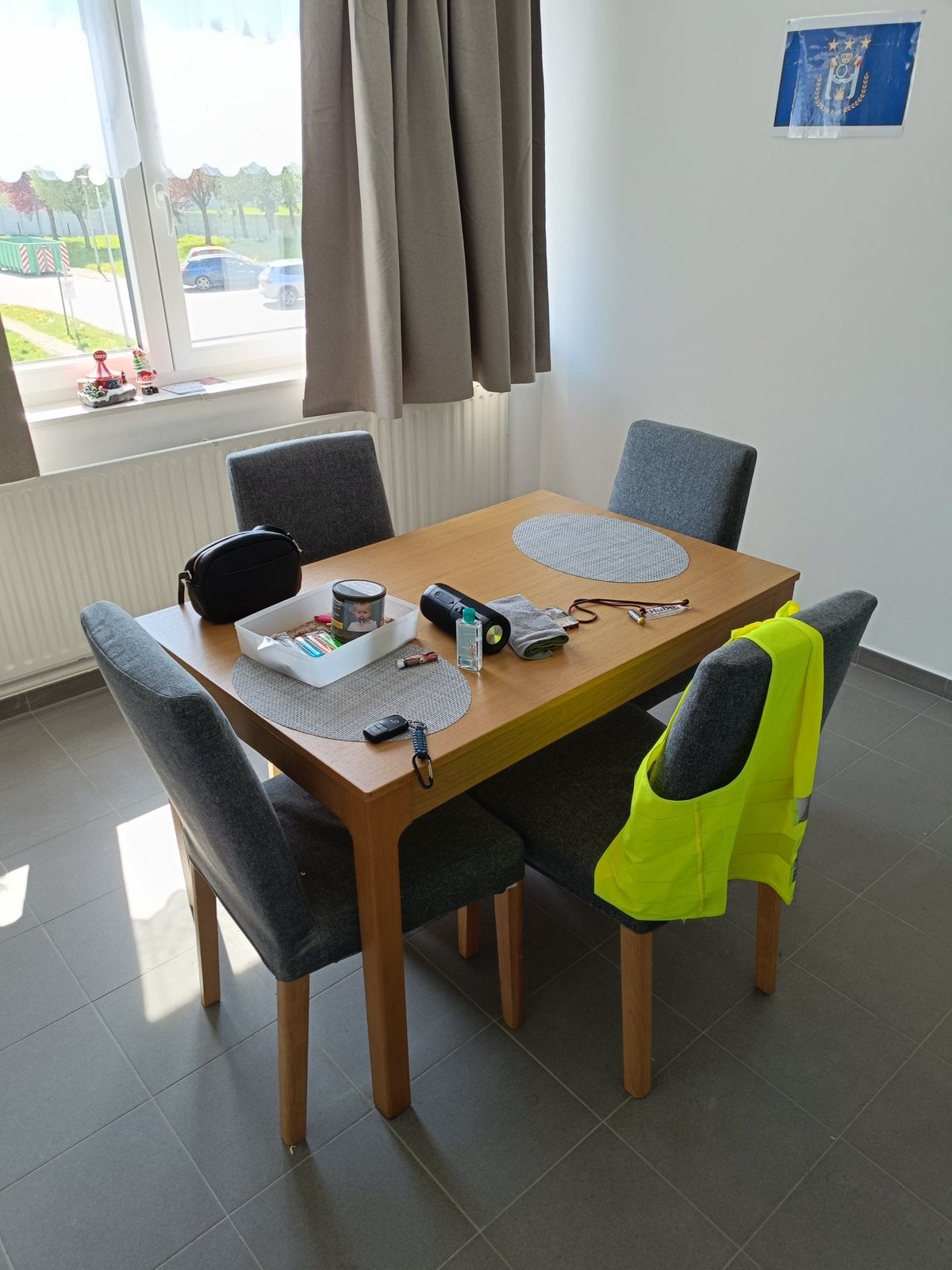 Table en chêne extensible, Enlèvement, Table