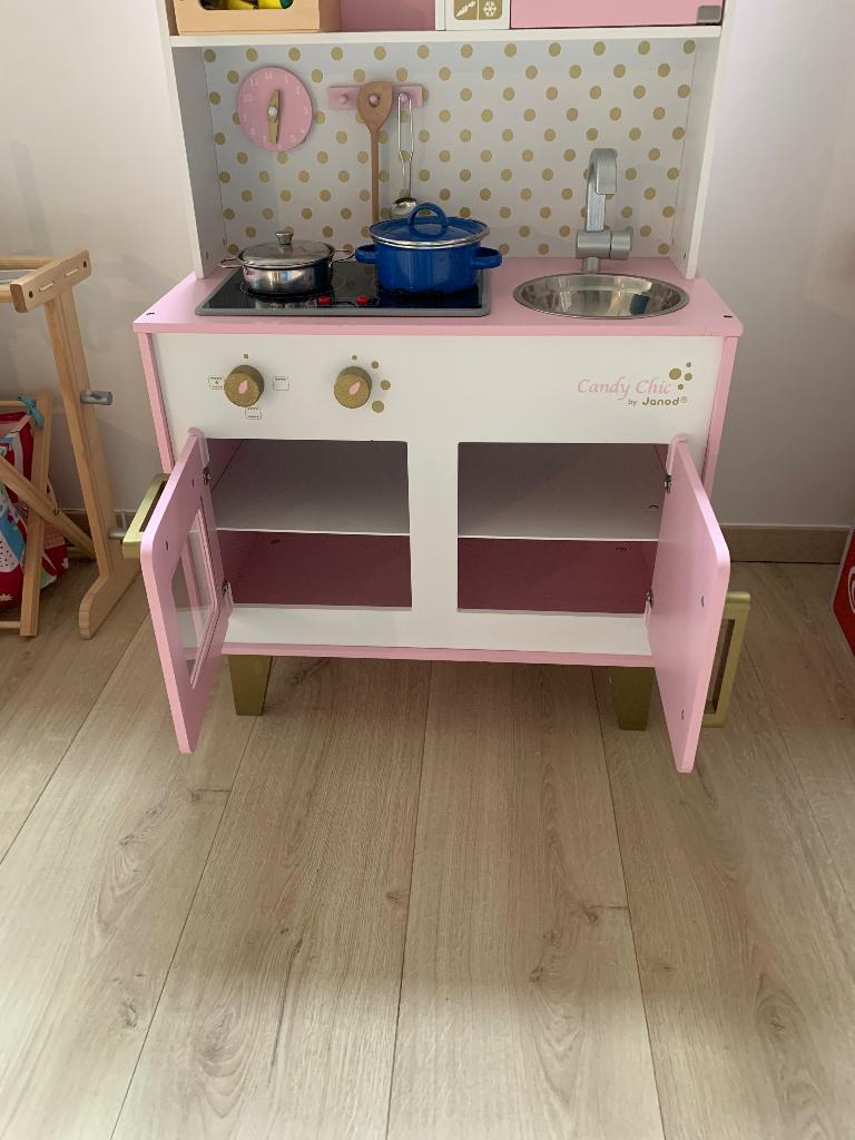 Keukentje kinder, Enlèvement, Comme neuf, Bois, Jouer à la cuisine
