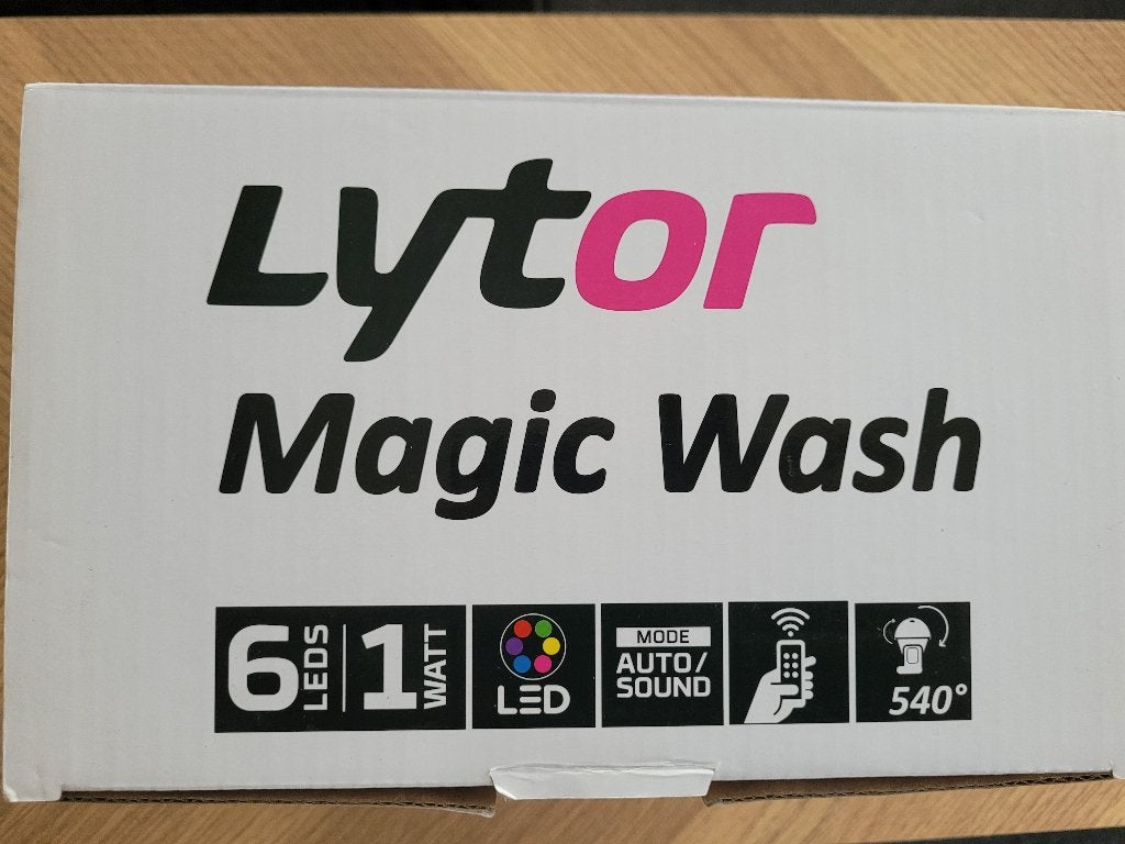 Lytor Magic wash, Enlèvement, Neuf, Boule à facettes, Commande sonore