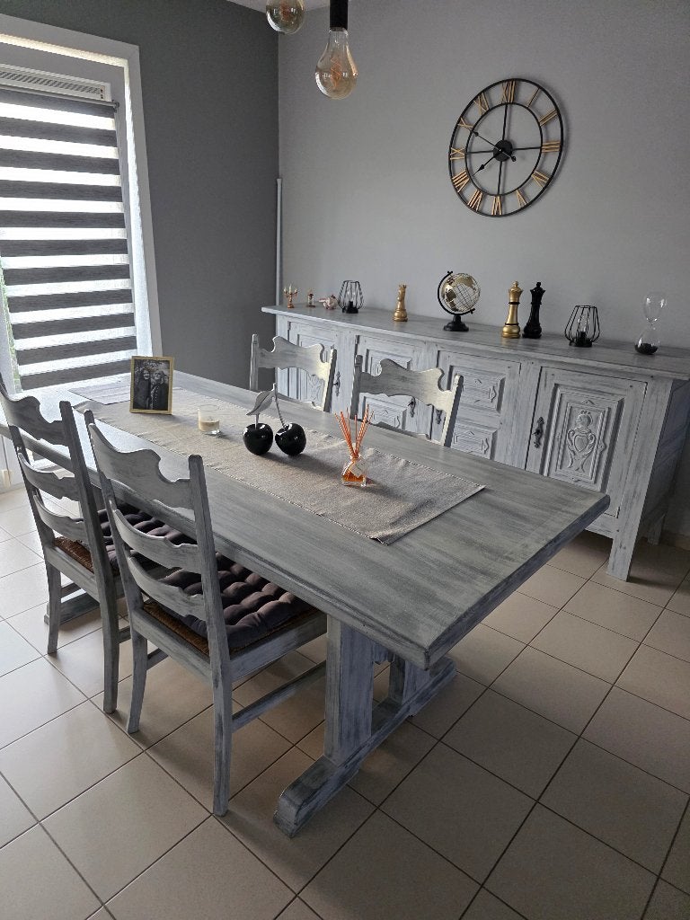 Salle à manger, Enlèvement, Utilisé, Ancien, 4 à 6 chaises