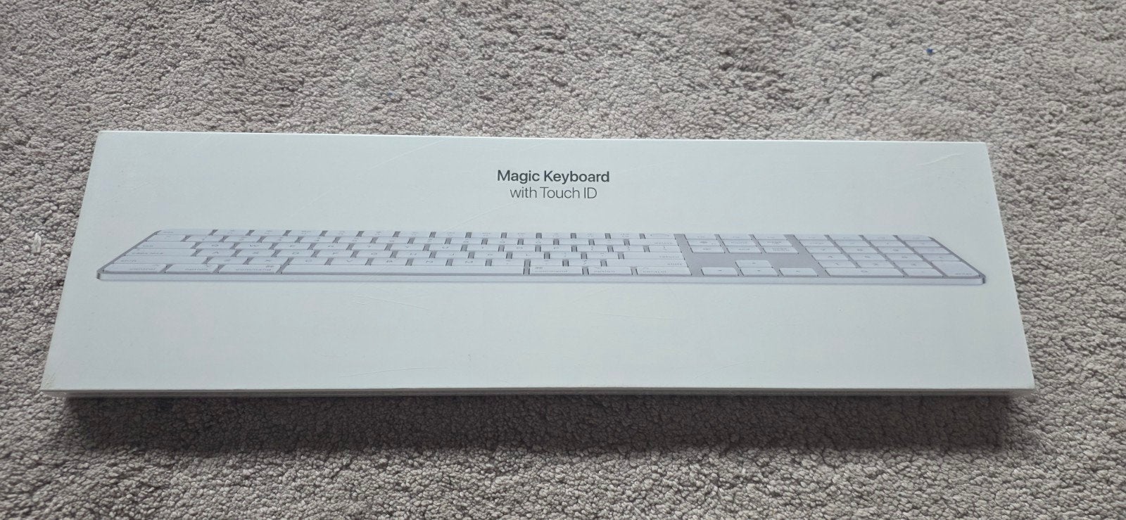 Apple Magic Keyboard met Touch ID + Numeric Keypad QWERTY, Touch ID, Nieuw, Ophalen of Verzenden, Draadloos