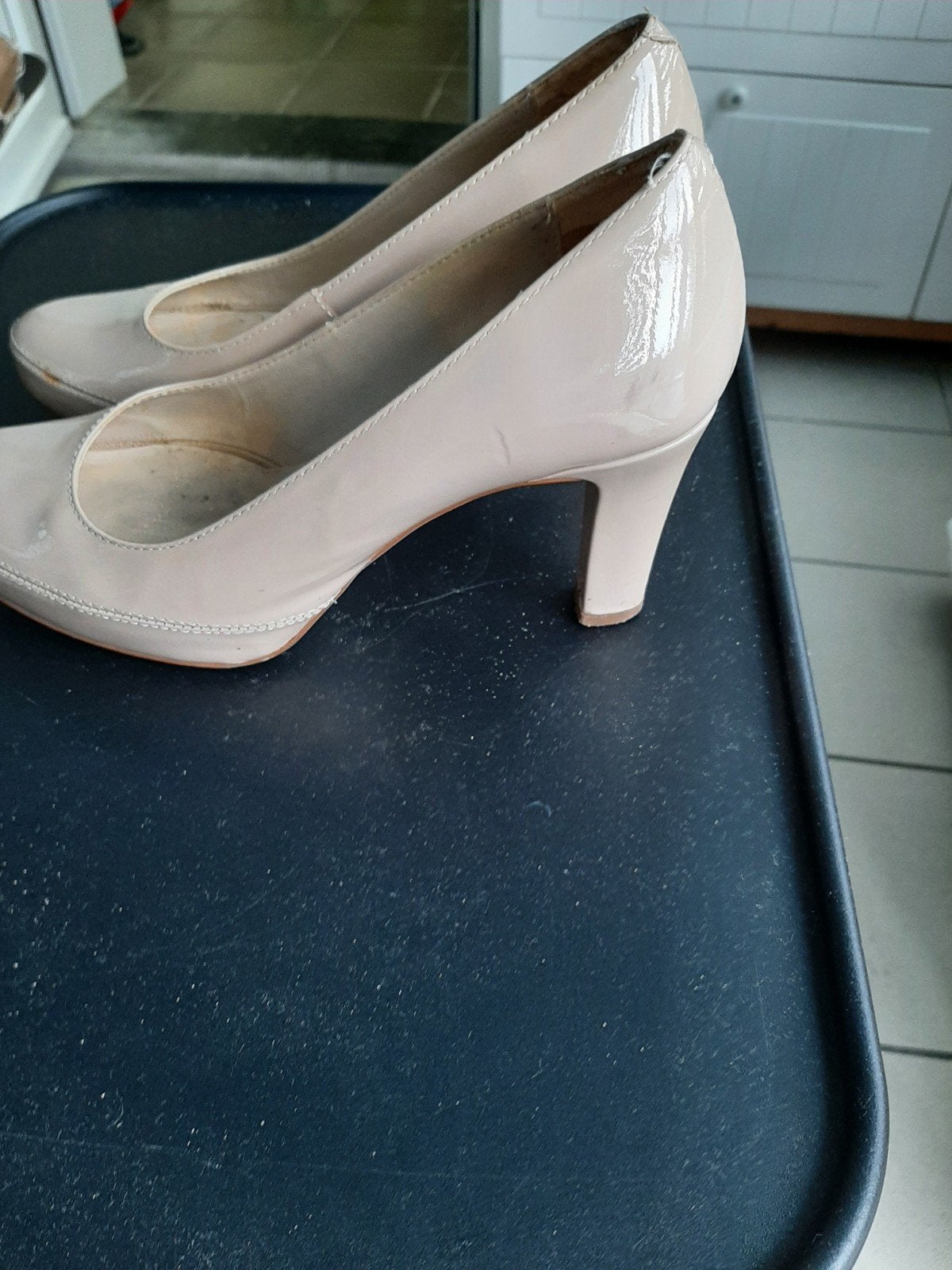 Chaussures à lacet beiges, Enlèvement ou Envoi, Beige