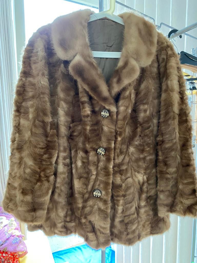 Bontjas, Kleding | Dames, Ophalen of Verzenden, Zo goed als nieuw, Maat 38/40 (M)