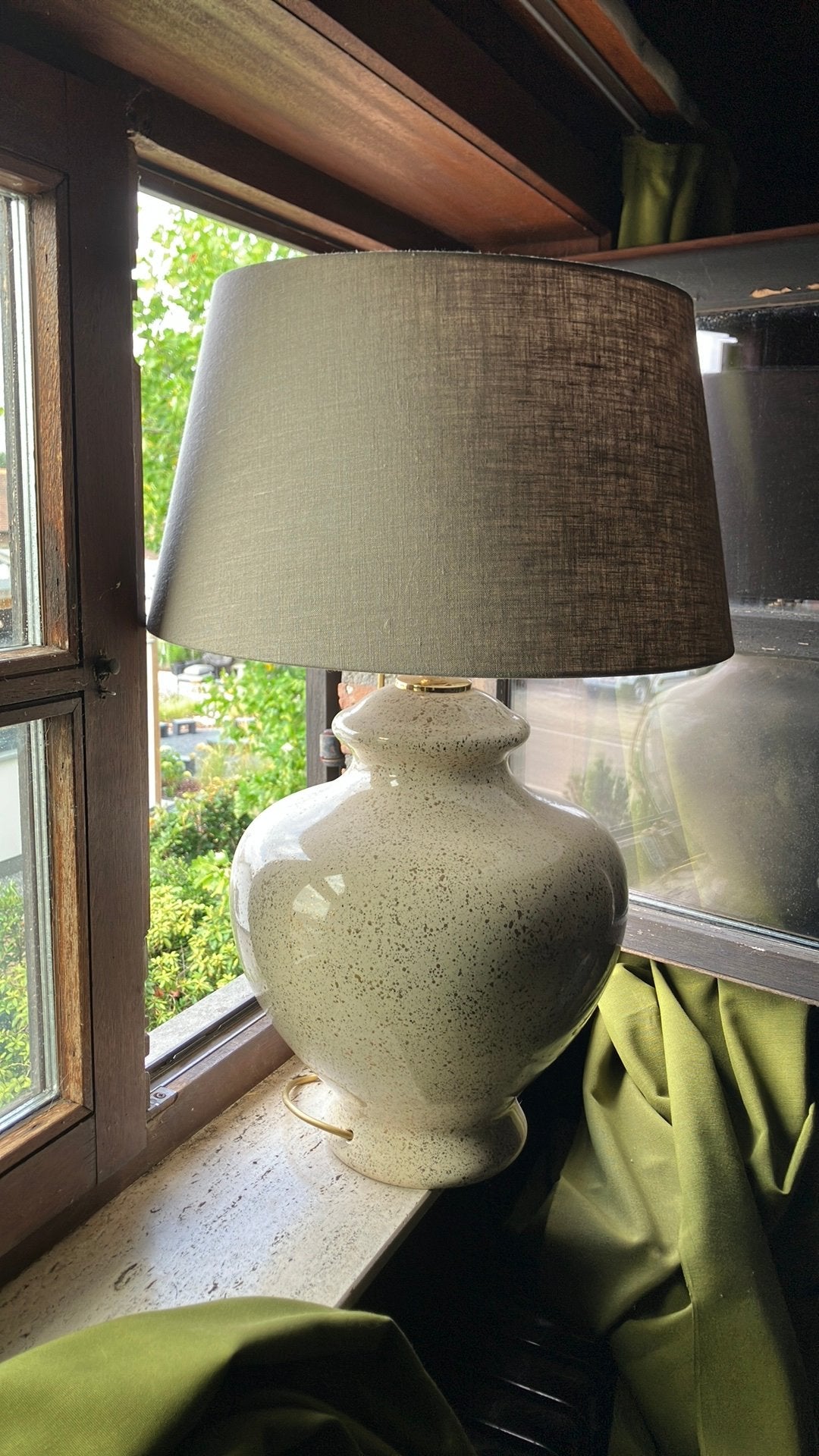Grote vintage stalamp, Ophalen, Zo goed als nieuw, Beige