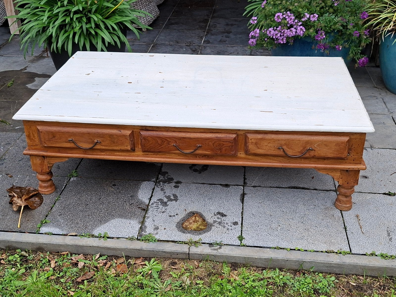 table basse, Maison & Meubles, Enlèvement, Utilisé