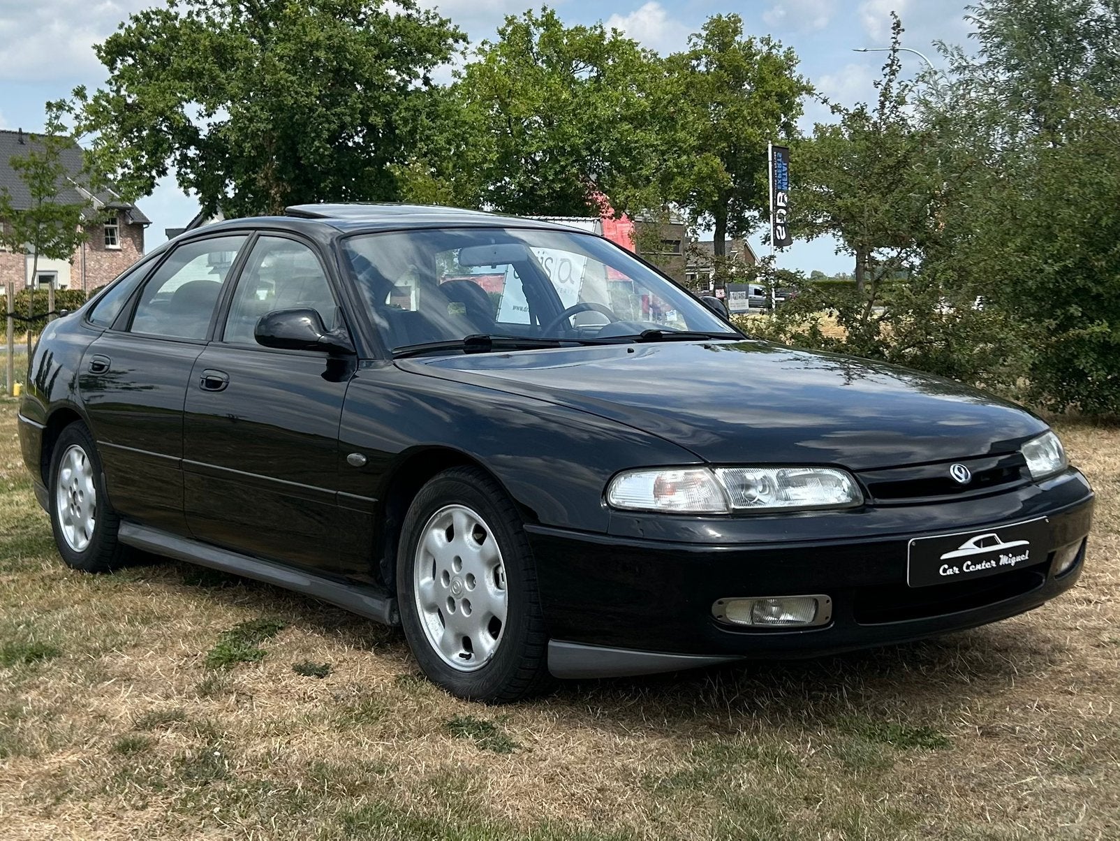 Mazda 626 2.5i V6, Auto's, Mazda, Stof, Sound system, Zwart, Bedrijf