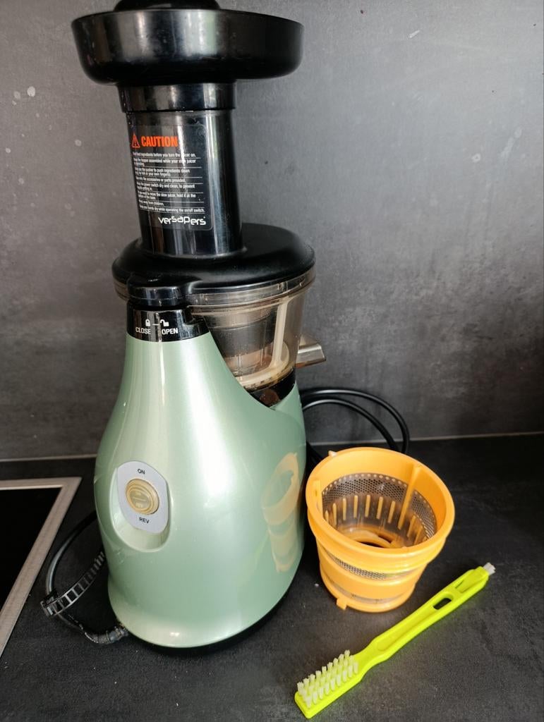 Slowjuicer Versapers, Ophalen of Verzenden, Zo goed als nieuw, Elektrisch, Slowjuicer