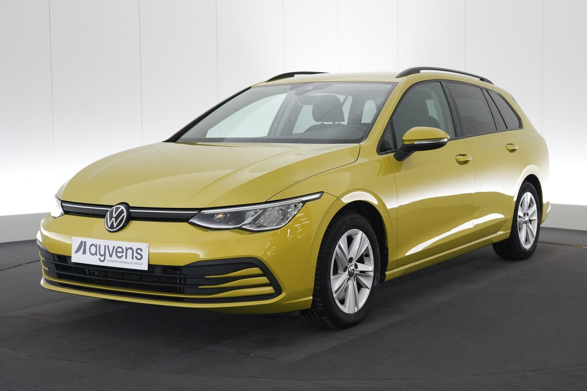 (2BUC239) VOLKSWAGEN GOLF VARIANT VIII, Gebruikt, Alcantara, Geel, Bedrijf