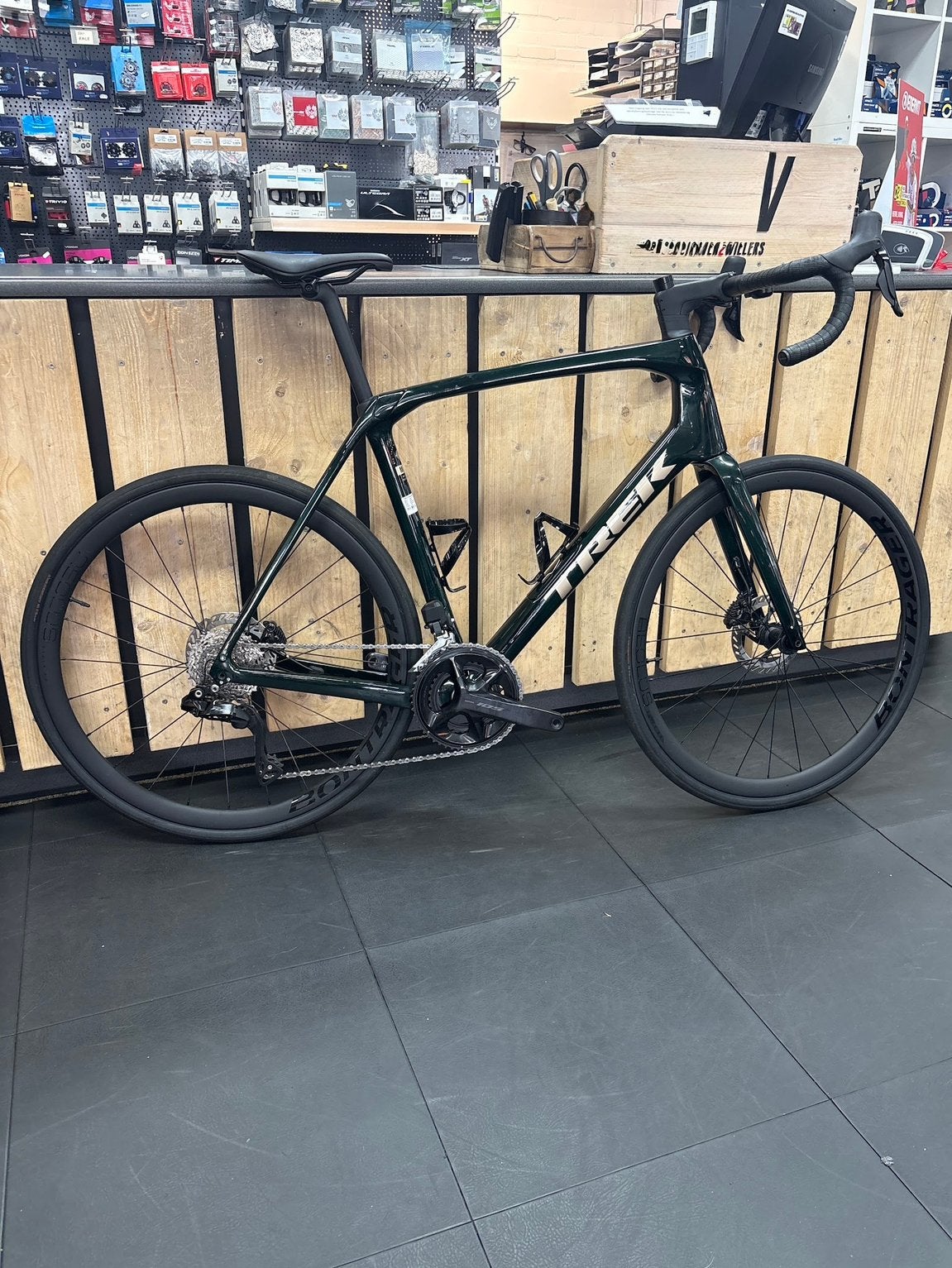 Trek domane racefiets maat 60, Fietsen en Brommers, Ophalen, Zo goed als nieuw, Carbon