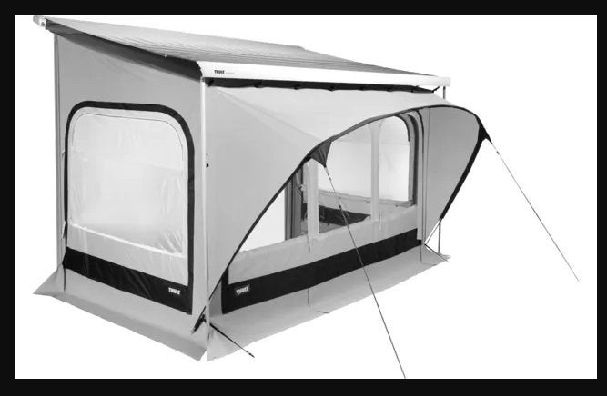 Thule QuickFit 3.60 X 2.25m - Large 2.45-2.64m montagehoogte, Ophalen, Zo goed als nieuw, Vinyl, Thule