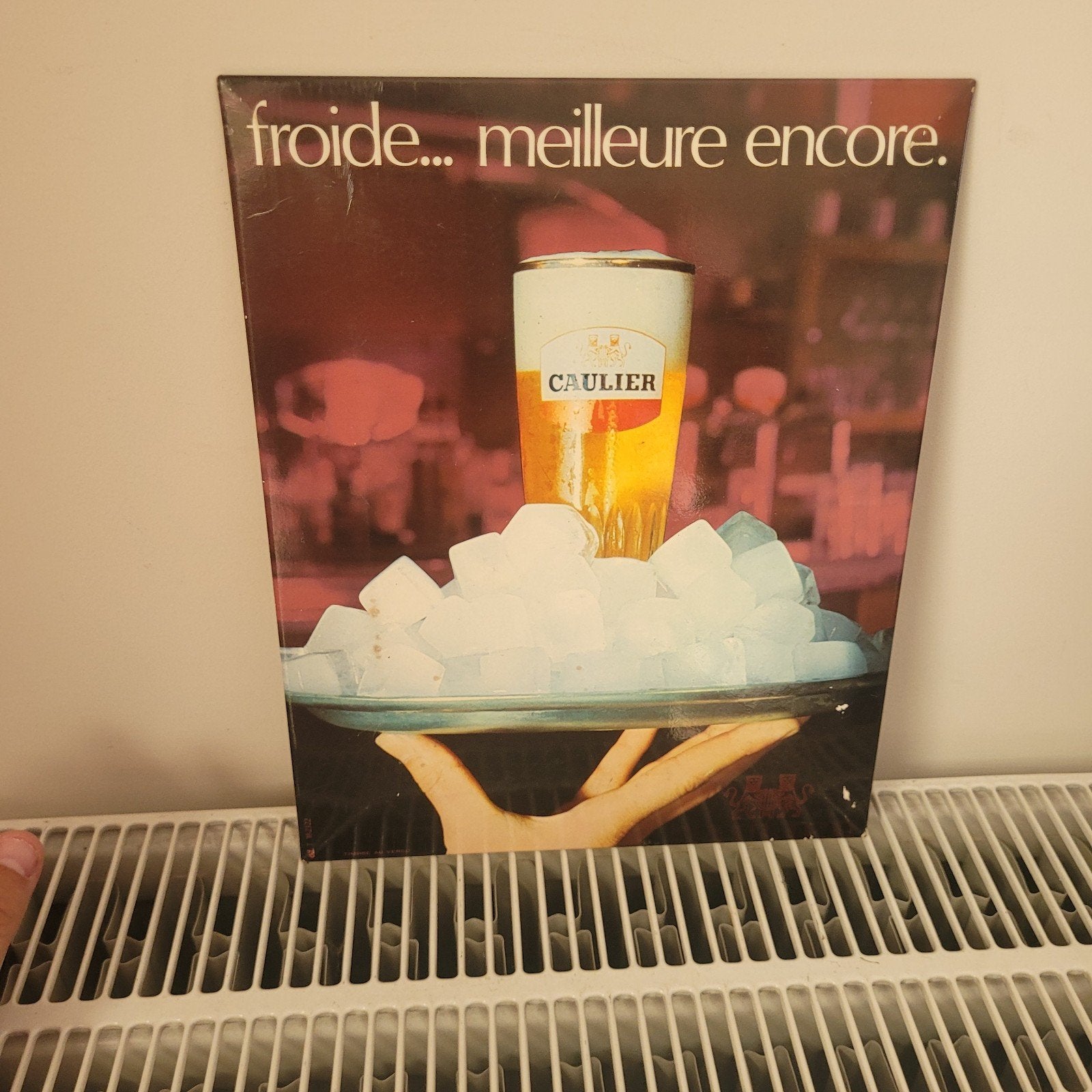 Ancienne pub caulier, Collections, Enlèvement ou Envoi