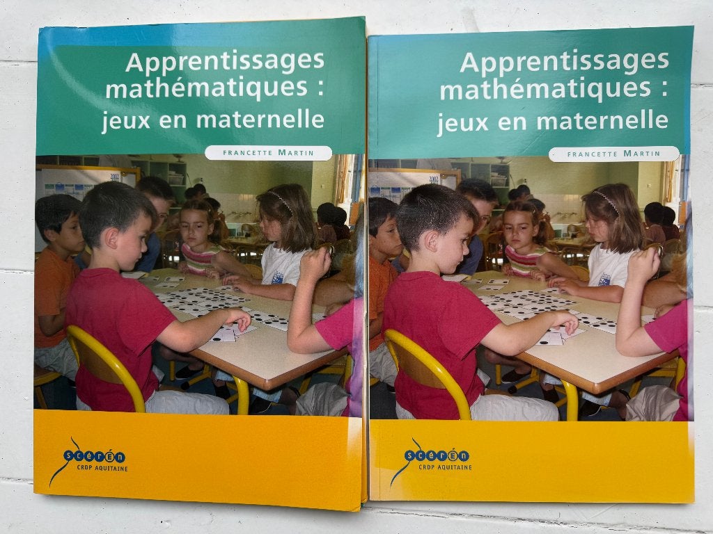 Wiskunde leren: spelletjes op de kleuterschool 2 boeken, Verzenden, Zo goed als nieuw