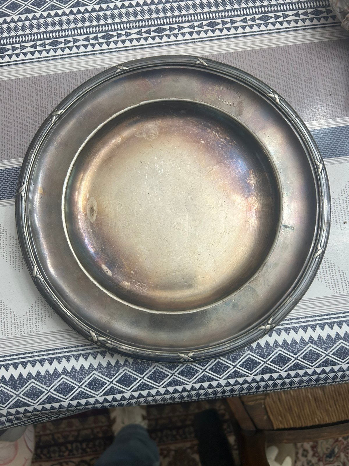 Assiette argent, Antiquités & Art, Enlèvement