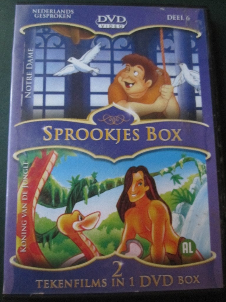 Fairytale Box Part 6 (2 films sur 1 DVD), Enlèvement ou Envoi, Dessin animé, Tous les âges, Américain