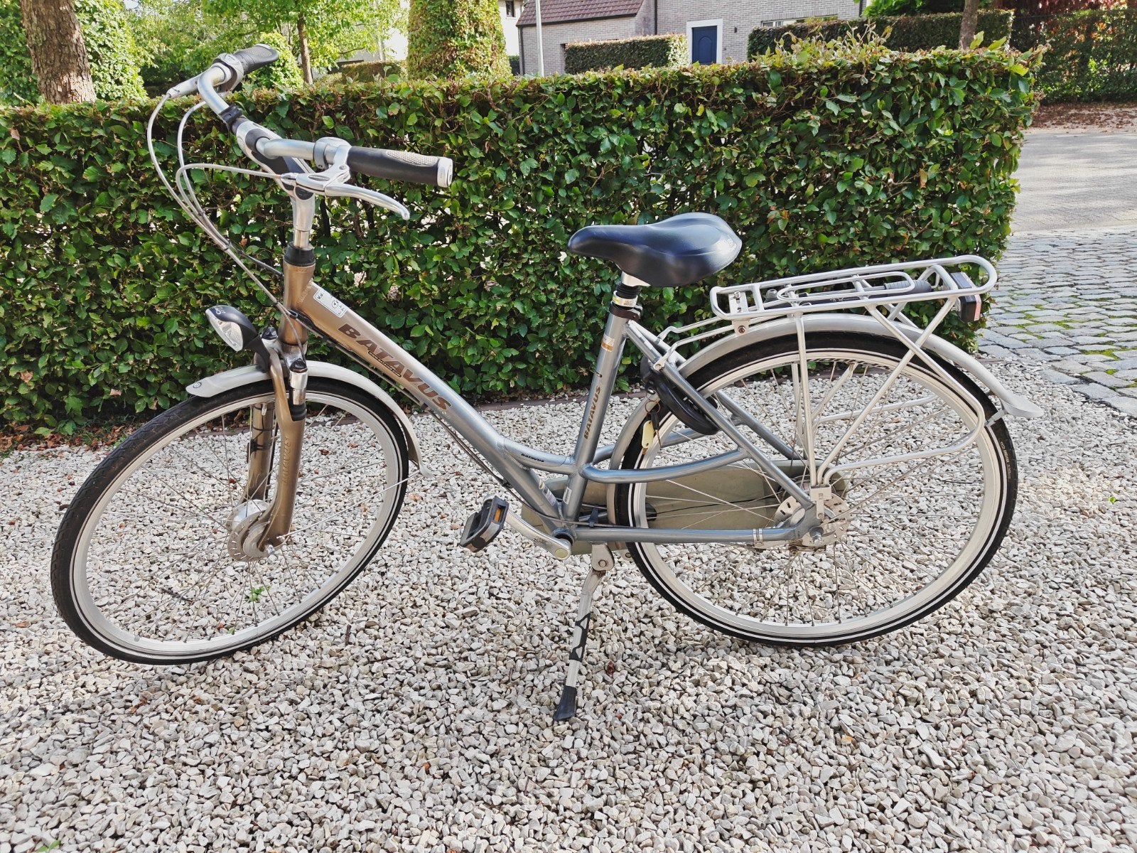 Batavus damesfiets (maat 48), Ophalen, Gebruikt, 47 tot 50 cm, Versnellingen