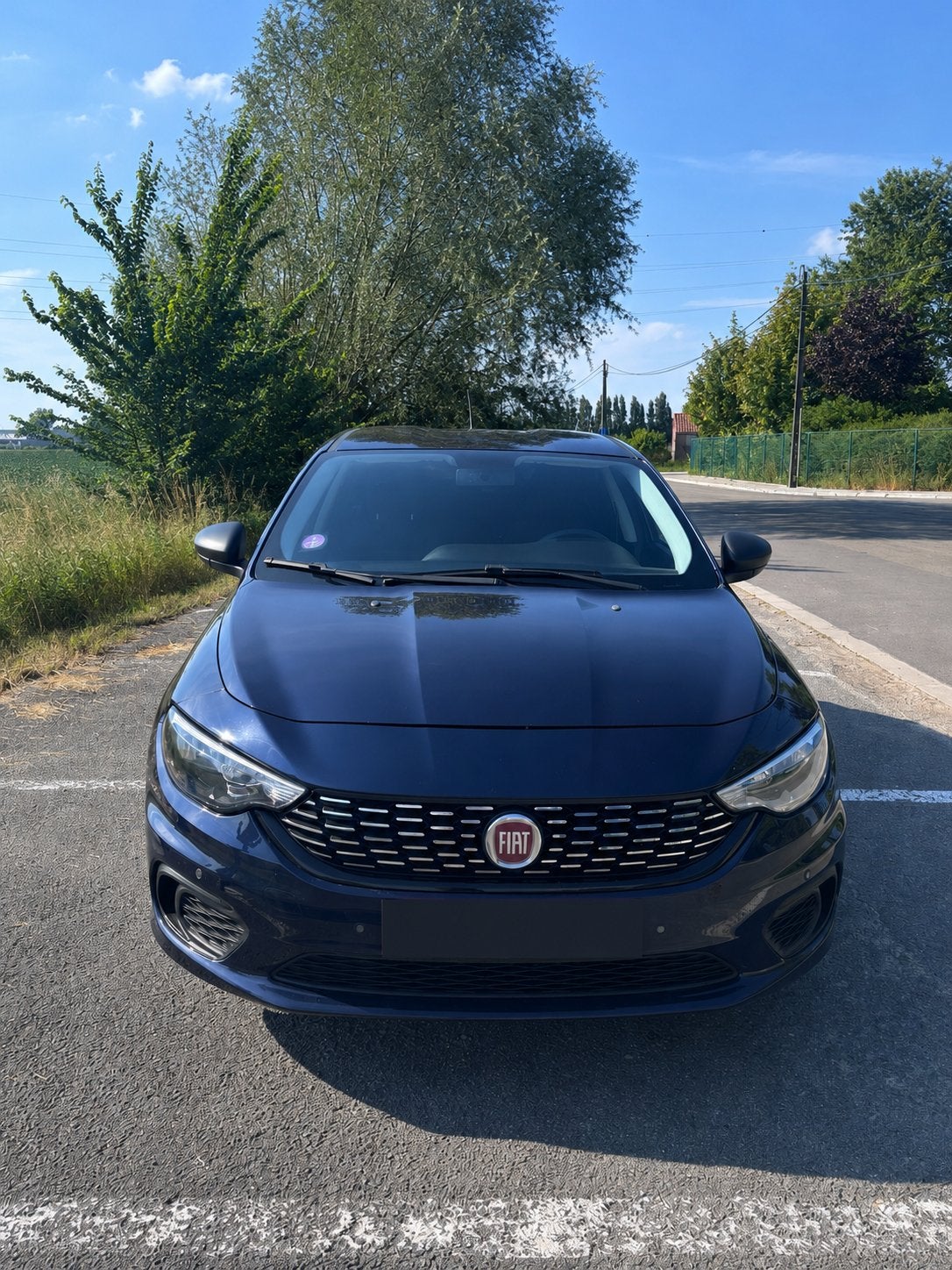 FIAT TIPO 1.4 ESSENCE | 2019, Autos, Fiat, Particulier, Tipo, Essence, Euro 6, Hatchback, 5 portes, Boîte manuelle, Bleu, Noir