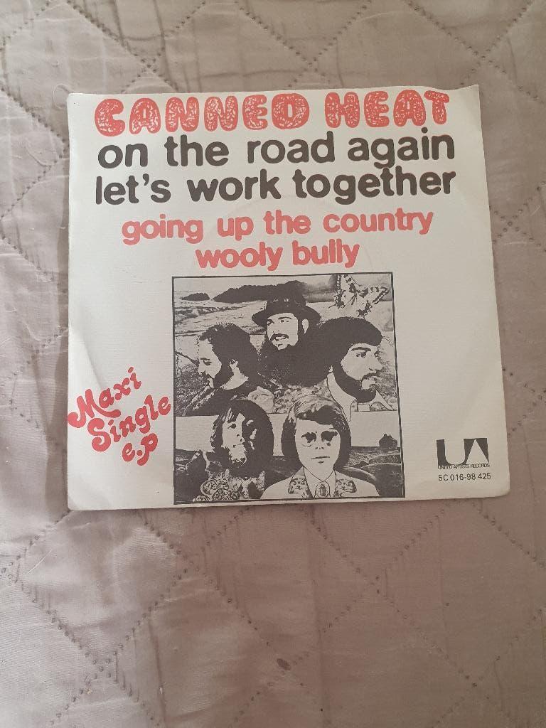 Canned Heat – On The Road Again / Let's Work Together - 1976, 7 inch, Single, Ophalen of Verzenden, Pop