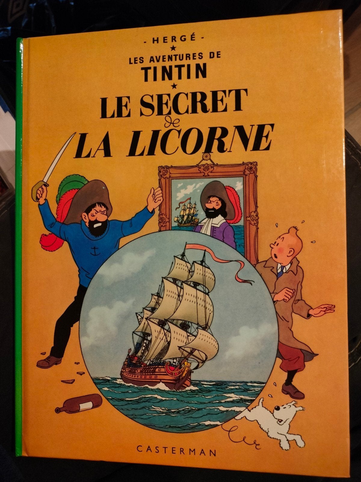 Tintin - Le secret de la licorne, Enlèvement ou Envoi