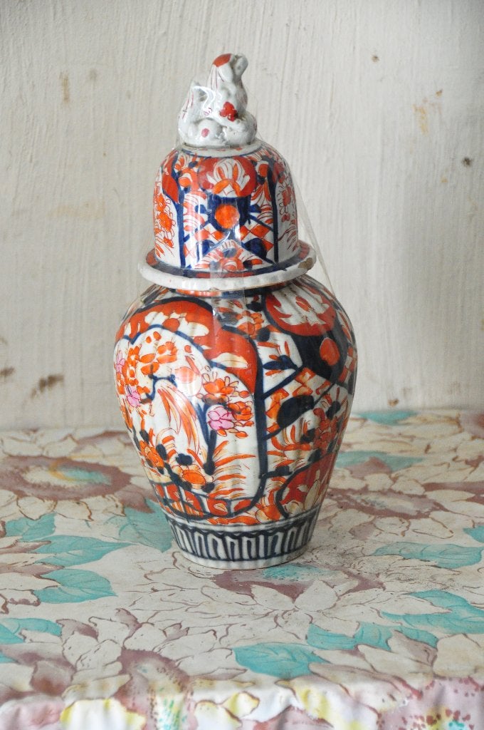 Imari Dekselvaas - 19e ?, Antiek en Kunst, Ophalen of Verzenden