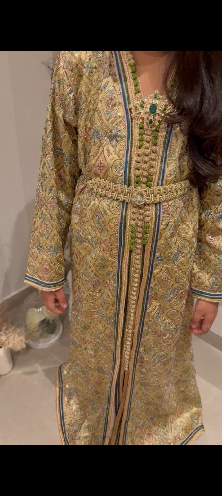 Caftan enfant, Kleding | Dames, Ophalen of Verzenden, Gedragen, Maat 34 (XS) of kleiner, Overige typen