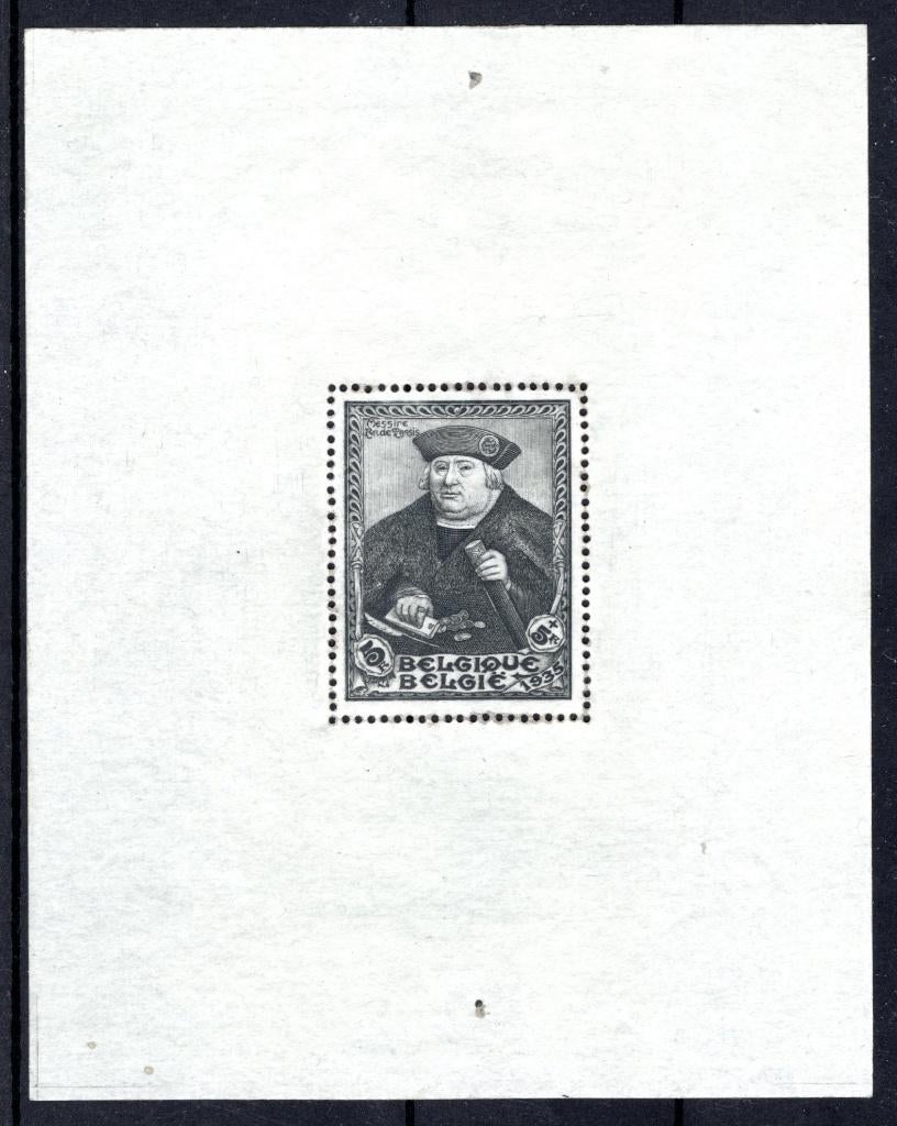 Bloc 4 MNH 1935 - François de Tassis, Enlèvement ou Envoi, Non oblitéré, Neuf